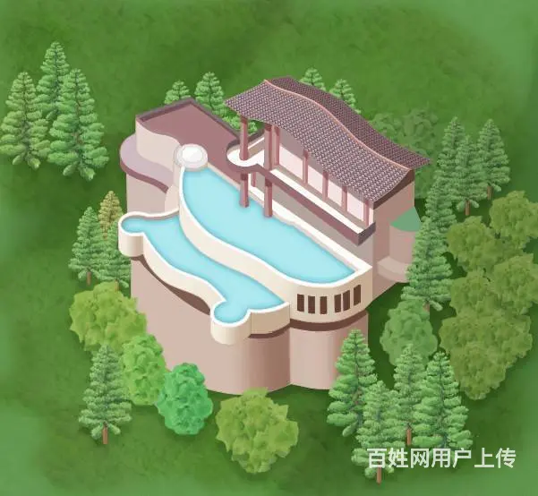 景区手绘地图制作旅游地图制作智慧旅游导航系统 - 图片 5