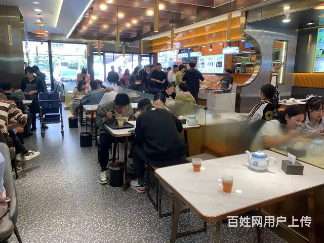 5627（金铺网）雁滩联创广场牛肉面店铺现低价转让 - 图片 2