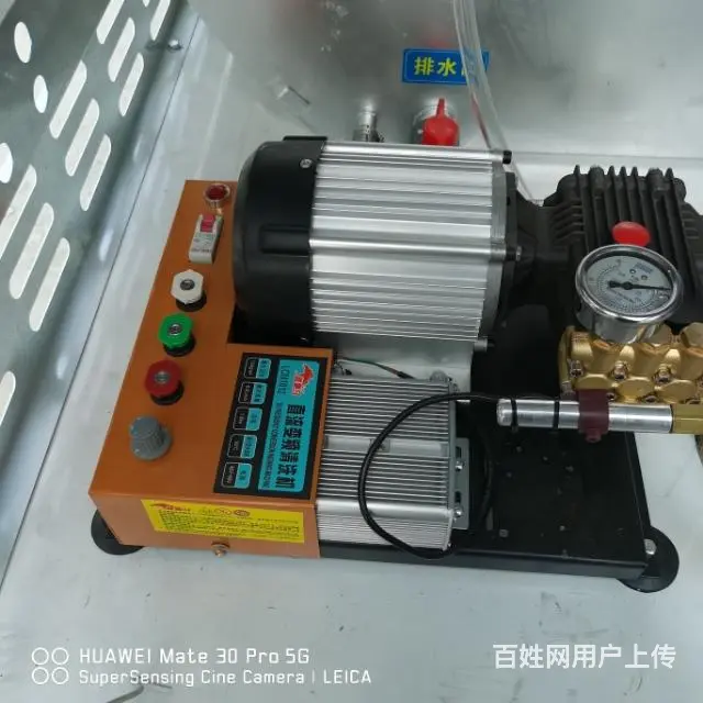 小型电动三轮高压清洗车物业学校水枪冲洗车 - 图片 9