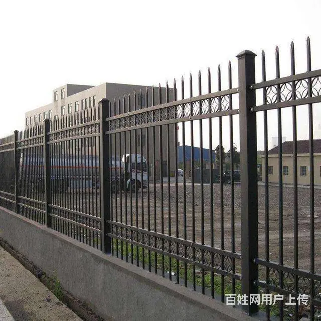 公园锌钢栅栏 包安装铁艺围墙栏杆 - 图片 6