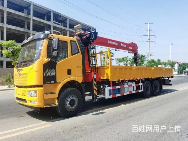 宏昌天马后八轮国六8吨10吨12吨随车吊 厂家电话 - 图片 1