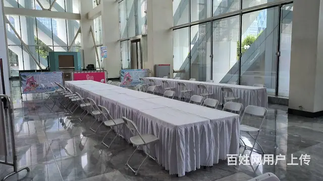 武 汉桌椅沙发出租 长条桌贵宾椅单人沙发租赁 - 图片 2