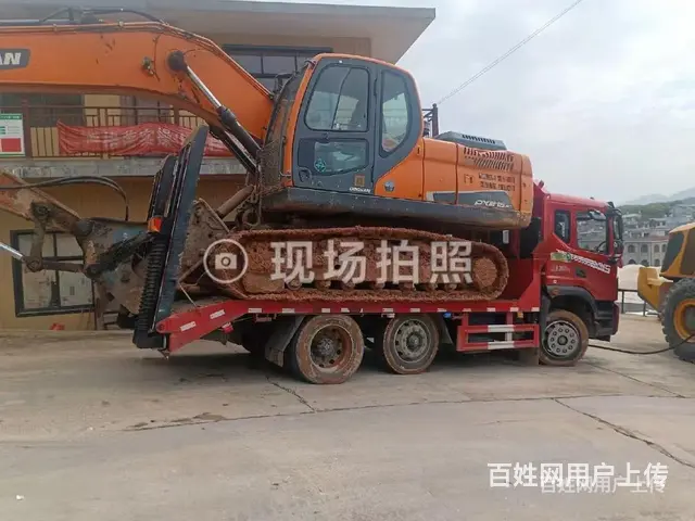 泰州东风华神提升桥平板车 运输260/320挖机拖板车 - 图片 4