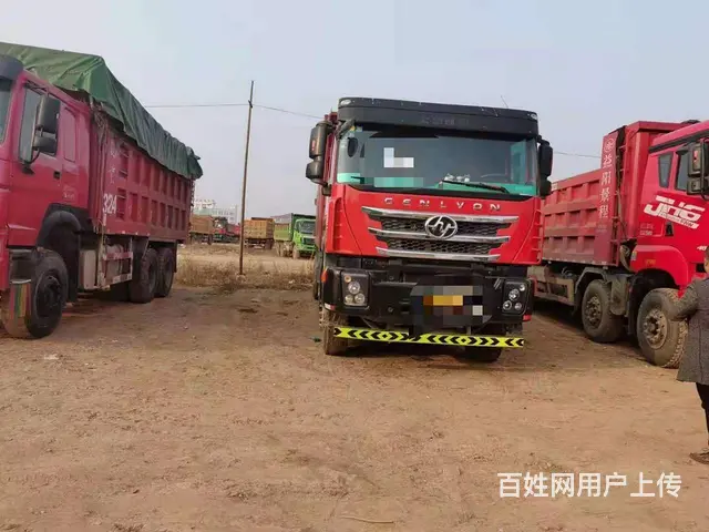 国五杰狮前四后八自卸车 390马力 8米6货箱 - 图片 2