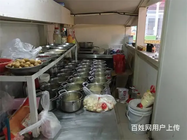 (同城搜铺网免费找店)蓝岛路农贸市场门口87平餐馆转让 - 图片 4