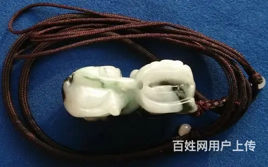 翡翠A货貔貅吊坠挂件 - 图片 4