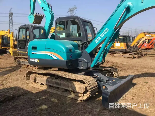 低价出售一台二手挖掘机山河80精品车况全国包送 - 图片 3