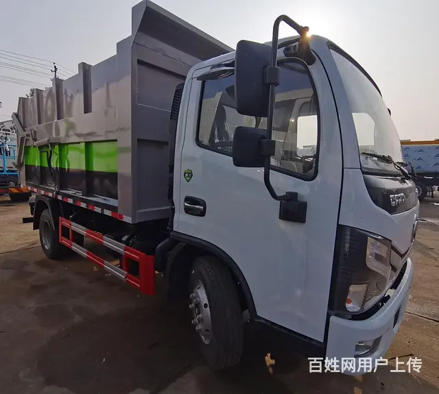 东风多利卡压缩式对接垃圾车 - 图片 2