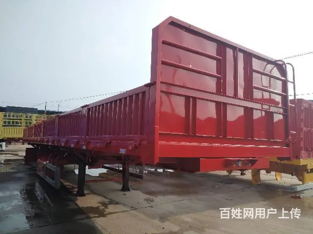 ​订做 13米侧翻挂车 ! 8-9米平板后翻 挂车 - 图片 4