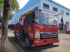 重汽豪曼5-6.3吨徐工程力随车吊 新车价格便宜