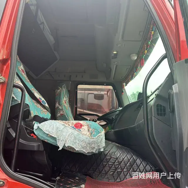 二手一汽解放前四后八9.6米高栏载货车 国五精品 - 图片 9
