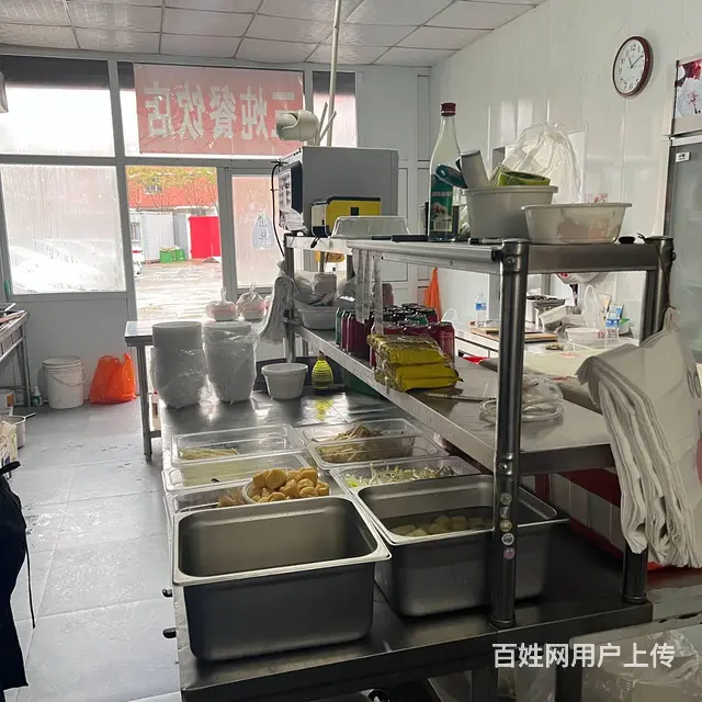 建国路新利浴池院内外卖店转让，面积50平米，纯一层 - 图片 5