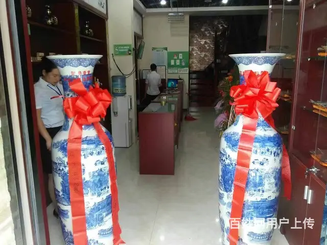 渭南开业花瓶 乔迁礼品花瓶 落地花瓶 青花瓷大花瓶 - 图片 5