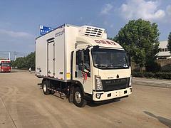 湘西重汽豪沃4.2米水果批发冷藏车 冷冻物流冷链车