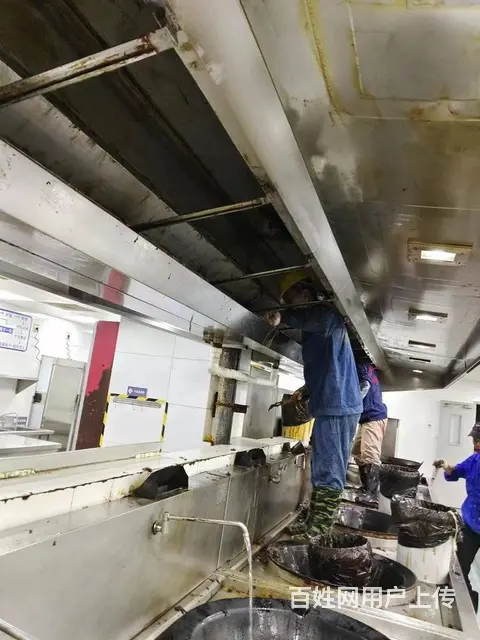昆山玉山美食城公共排烟系统清洗4008204072 - 图片 3