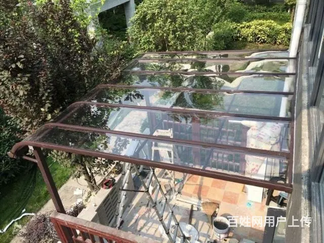 武汉PC耐力板公司吴家山阳光棚雨棚润华亿隆雨搭窗搭 - 图片 6