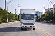 蓝牌拉烟花炮竹专用厢式货车二手车价格