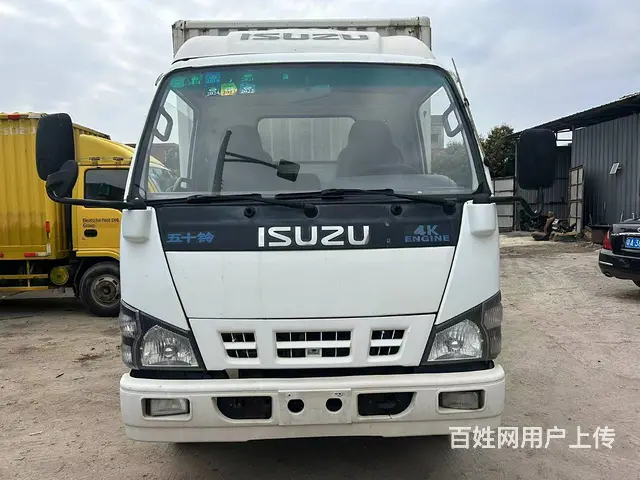 精品2011年五十铃600p单排双轮4米2厢式货车 - 图片 1