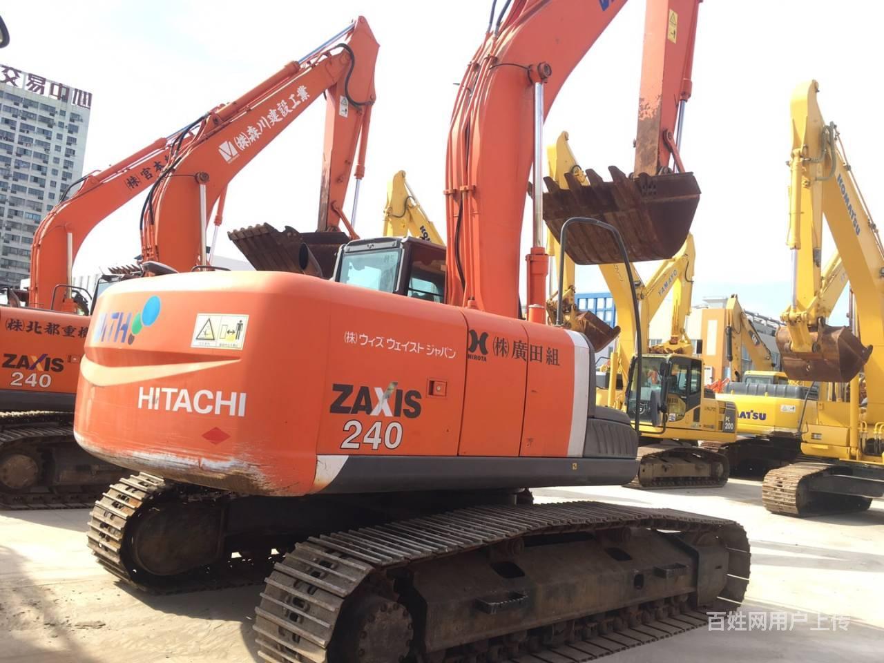 急急急售个人日立240-3二手挖掘机,可按揭,包送