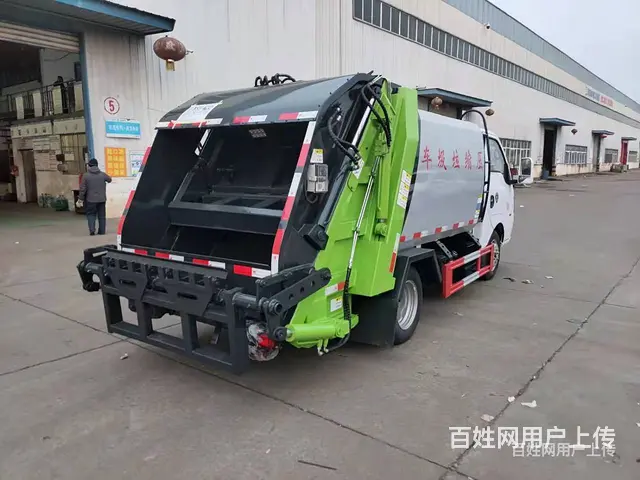 国六蓝牌凯马 小区专用垃圾车 厂家直销车型齐全 - 图片 11