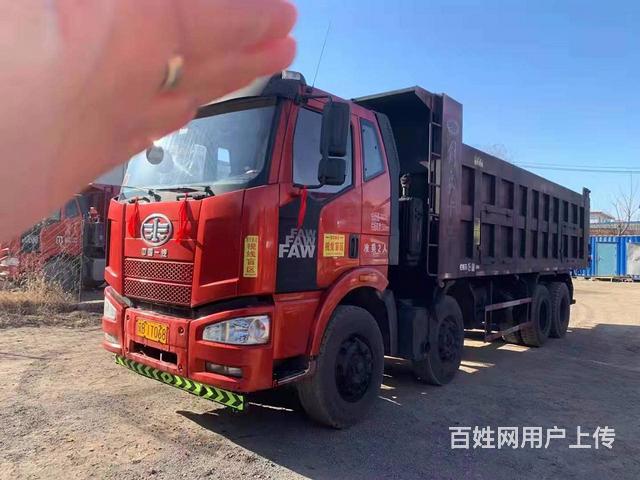 出售18年12月国五解放j6轻型自卸车,货箱7米5的图片