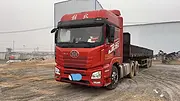 解放21年3月份带侧翻 半挂车