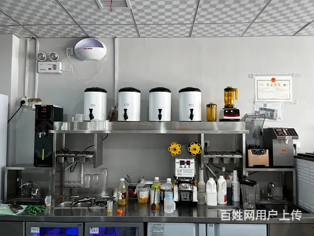 （同城乐铺推广）泾阳崇文佳苑84平饮品店转让，接手即可营业 - 图片 2