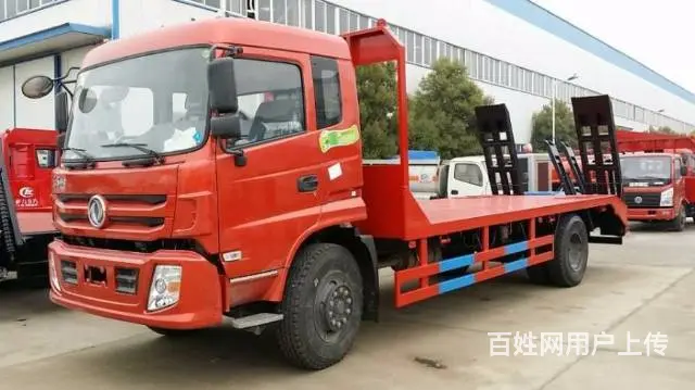 东风天龙前四后四平板车，车况好配置高 - 图片 4