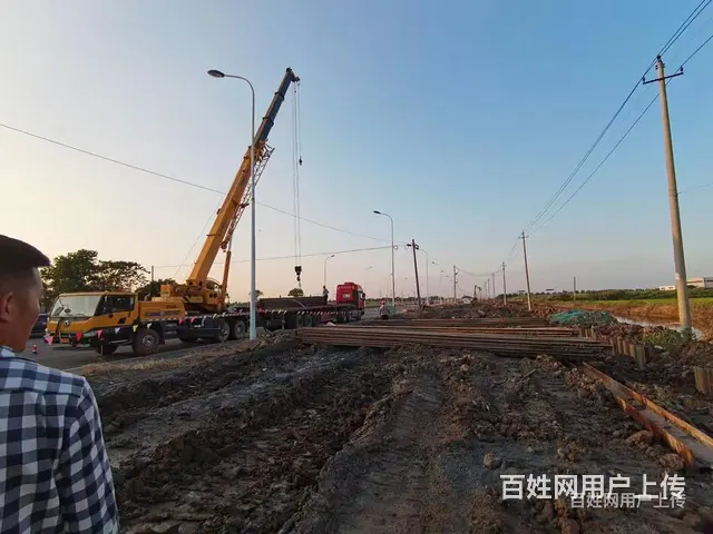 安徽淮南八公山拉森钢板桩施工 - 图片 1