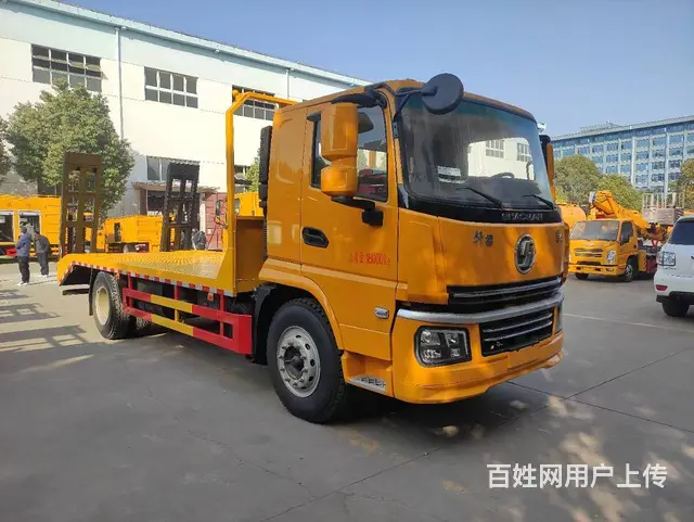 陕汽翼6平板车 整车满焊结实耐用10吨后桥拖板车 - 图片 3