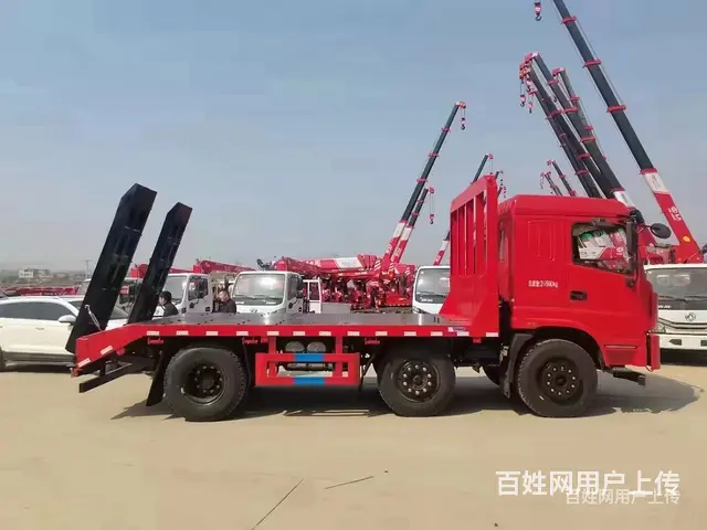 板长含斜坡6.5米挖机平板拖车 包上户 - 图片 6
