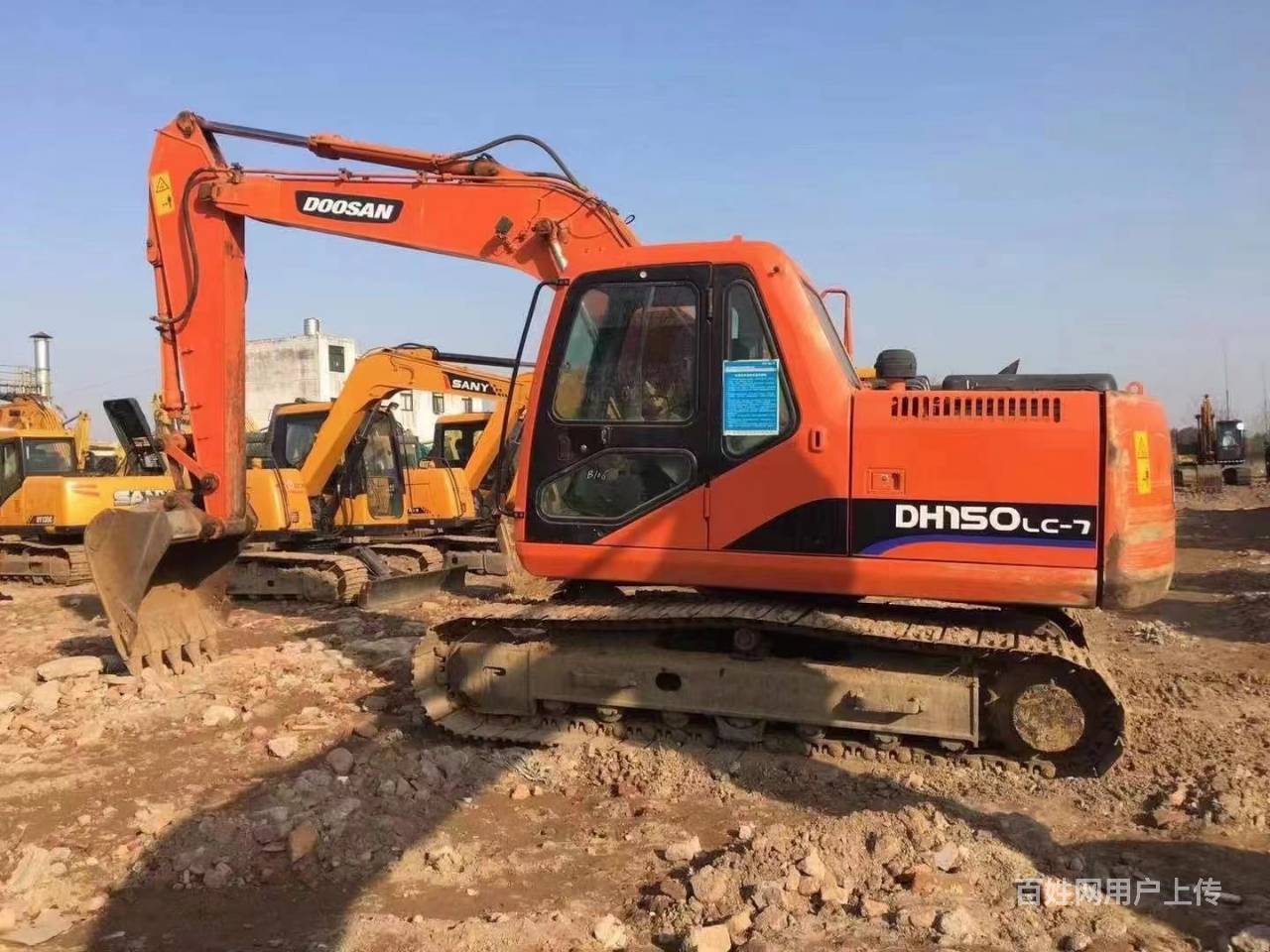 低价出售个人二手钩机斗山150二手挖掘机全国包送