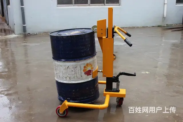 哈尔滨油桶夹具 油桶倒料车 手推油桶搬运车 - 图片 12
