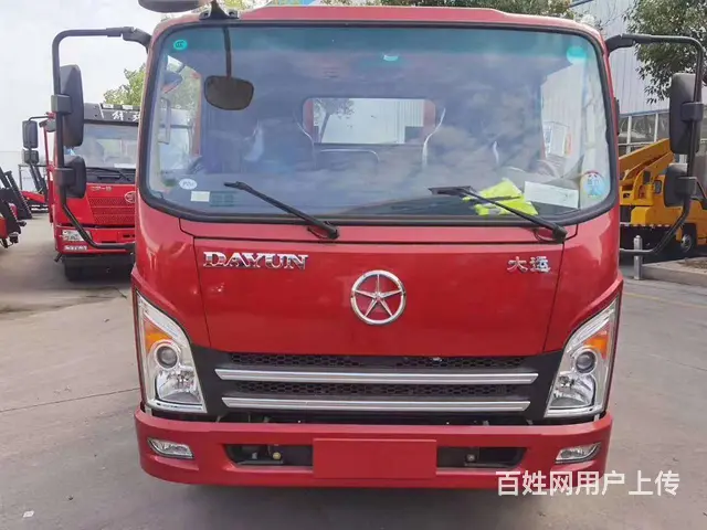 大运国六蓝牌 拉60 75 90小挖掘机平板车厂家 - 图片 2