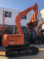 出售日立70二手挖机，全国包送，手续齐全，免检