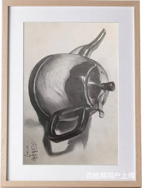 素描基础造型基础风景素描学习杭州华澄教育华艺绘画室 - 图片 7
