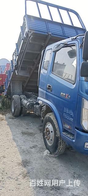 奧馳汽車 自卸車 國5藍牌的圖片