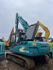 转让二手挖掘机山河智能150手续全质保两年全国包送