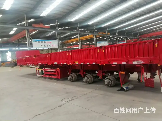 现车标箱侧翻自卸半挂车，轻型全新 - 图片 6