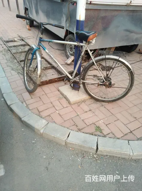 全铝自行车28，8成新。 - 图片