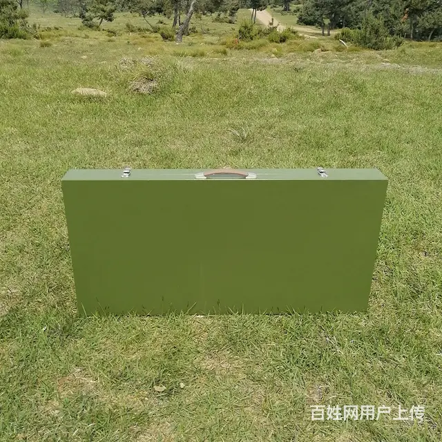 现货直供1*1米野营折叠餐桌户外手提便携式后勤战备 - 图片 4