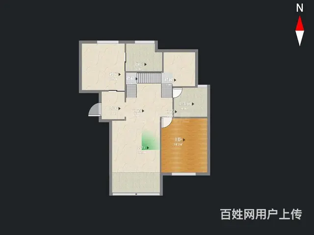 凯纳华侨城顶楼复式品牌装修家具家电全留拎包入住北郊 - 图片 11