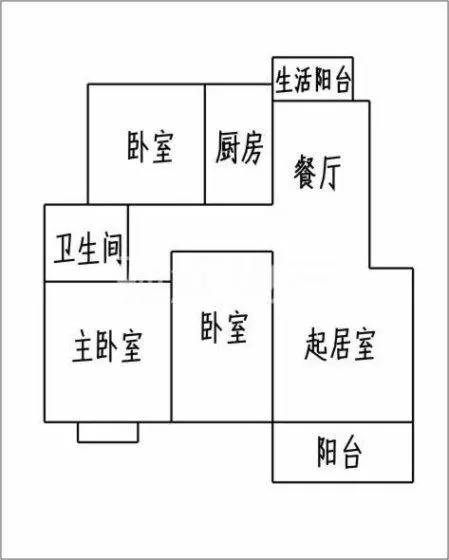 高盛汉郡精装修三室两厅，七中对面，有暖气，温馨舒适，拎包即住 - 图片 8