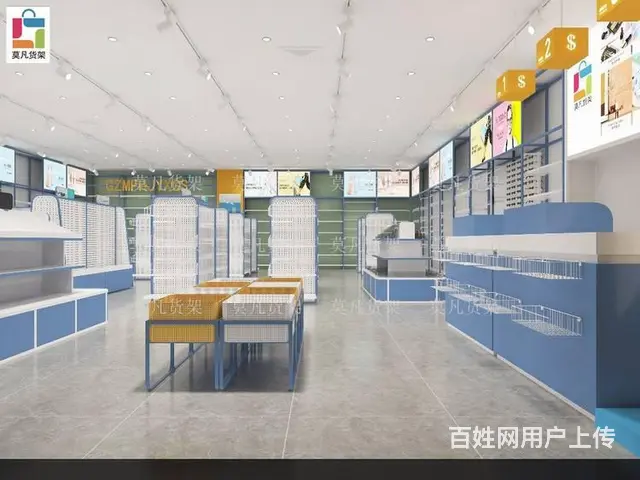饰品店中岛柜陈列架工艺简单-莫凡货架实力厂家可定做 - 图片 2
