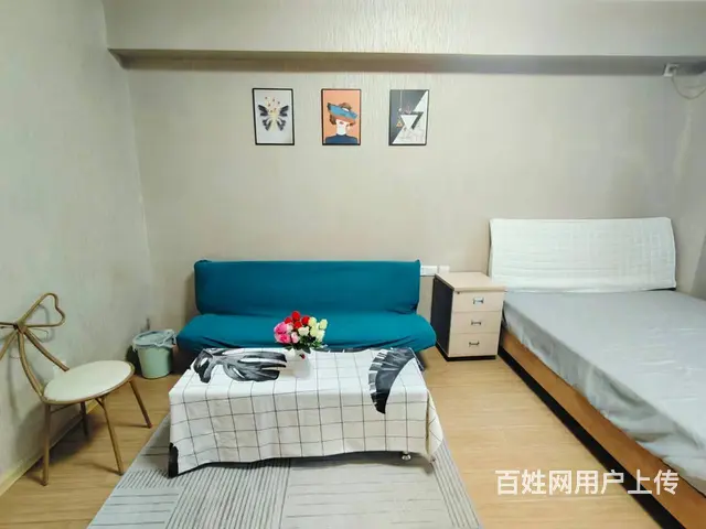 先锋路和平公馆有房出租 普通住宅1厅 豪华装修 - 图片 1