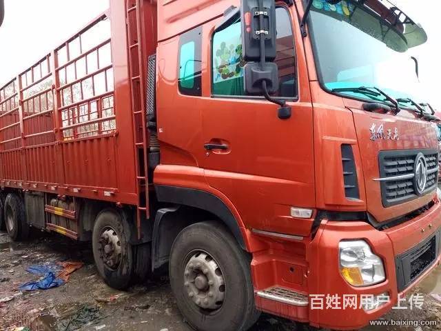 东风天龙前4后8高栏货车低价出售，的图片