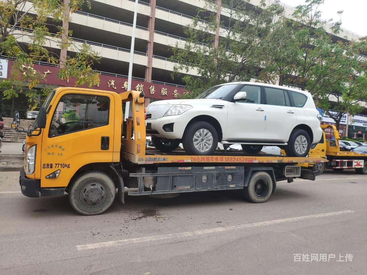 深圳沙井附近高速拖车 高速救援服务