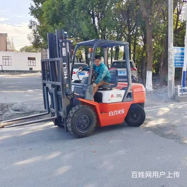 二手叉车免费试车合力3.5吨柴油叉车便宜出售的图片