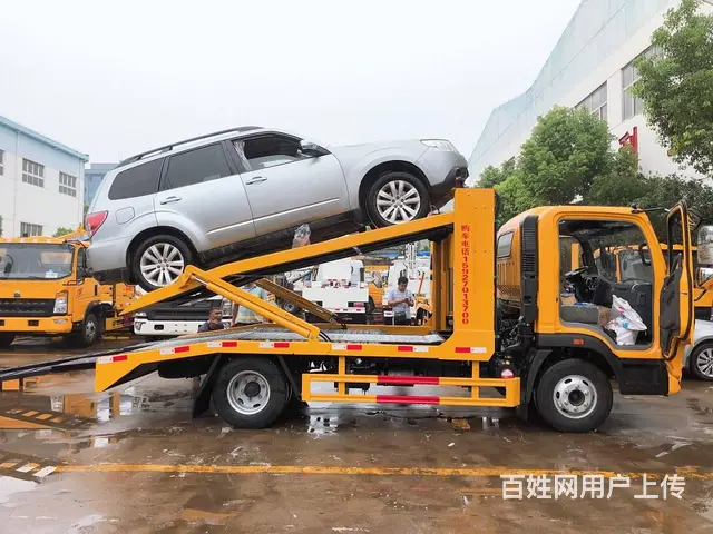 程力佳运轿运车豪沃蓝牌二位板轿运双层板轿运车多少钱 - 图片 5