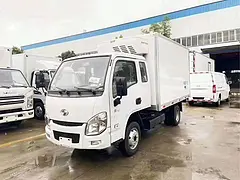 跃进 冷藏车 排半冷藏车新工艺